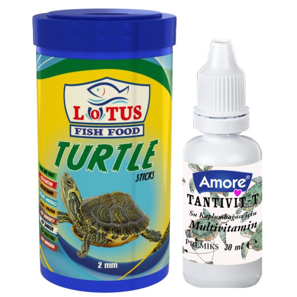Lotus Turtle Sticks 100ml Kaplumbağa Yemi Ve Multivitamin ürün görseli 1