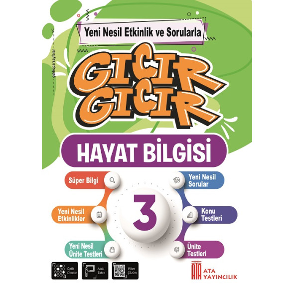 ATA YAYINCILIK 3. Sınıf Gıcır Gıcır Hayat Bilgisi ürün görseli 1