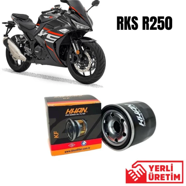 RKS R250 Yağ Filtresi Khan ürün görseli 1