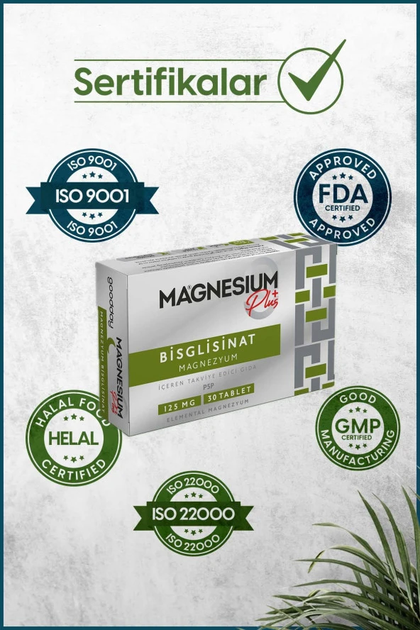 Goodday Magnesium Plus Magnezyum Bisglisinat & P5P 30 Tablet ürün görseli 1