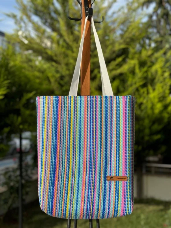 CRAFT HOME COLORFUL PLAJ ÇANTASI - Resim 4