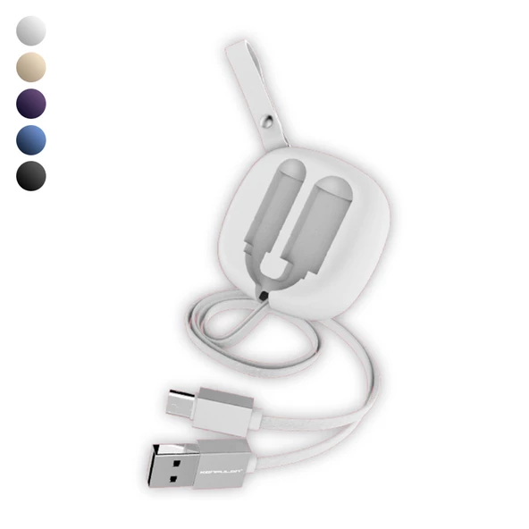 Konfulon S79 Micro USB 2A 1m Makaralı Kutu Şarj Kablosu ürün görseli 1