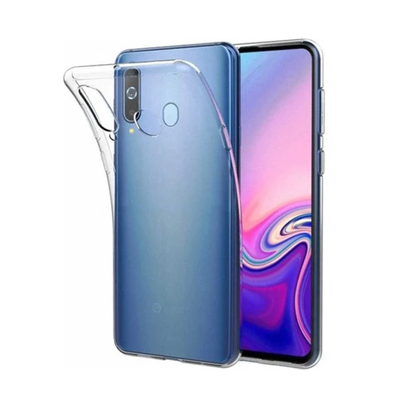 Samsung Galaxy M30 Kılıf Kamera Korumalı Silikon Şeffaf Kapak ürün görseli 1