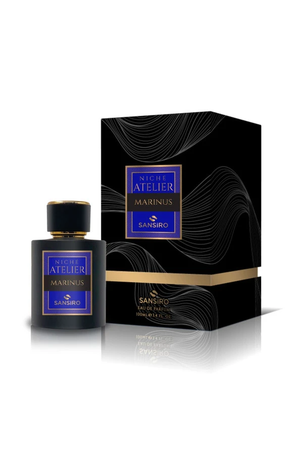 SANSİRO EDP NICHE ATELİER UNISEX 100ML-MARINUS MAVİ ürün görseli 1