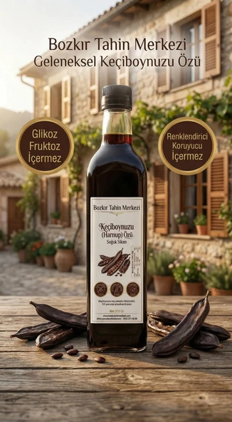 Bozkır Tahin MerkeziDoğal Keçiboynuzu (Harnup) Özü 700 gr - (soğuk sıkım&Şekersiz) ürün görseli 1