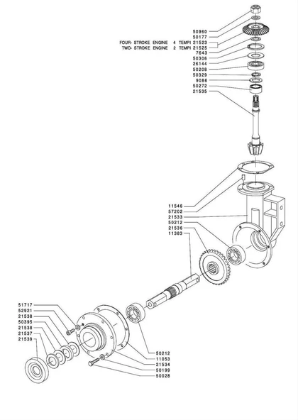Grillo 11500-3500 Çapa Makinası Aks Mili - Resim 2