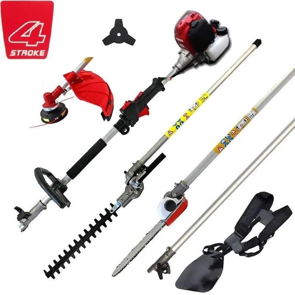 Gardenpro GX35 Çok Amaçlı Multi Tırpan Bahçe Seti 4 Zamanlı Motor ürün görseli 1