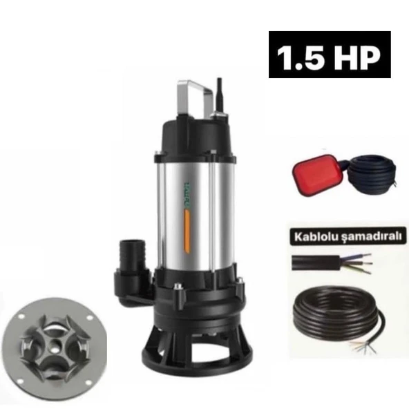 Taifu 50WFD11 Bıçaklı Foseptik Pompası 1.5 Hp ürün görseli 1