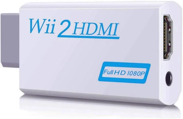 Nintendo Wii için HDMI Tv Kablo Çevirici Dönüştürücü Adaptör 4542 ürün görseli 1