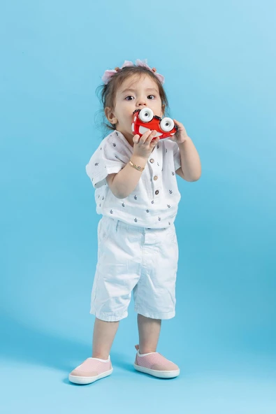 Multi Pembe Mix Barefoot Çocuk Ayakkabı - Resim 4