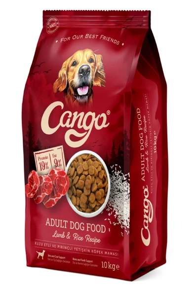 Cango Yetişkin Köpek Maması Kuzu Etli - Pirinçli 10 kg ürün görseli 1