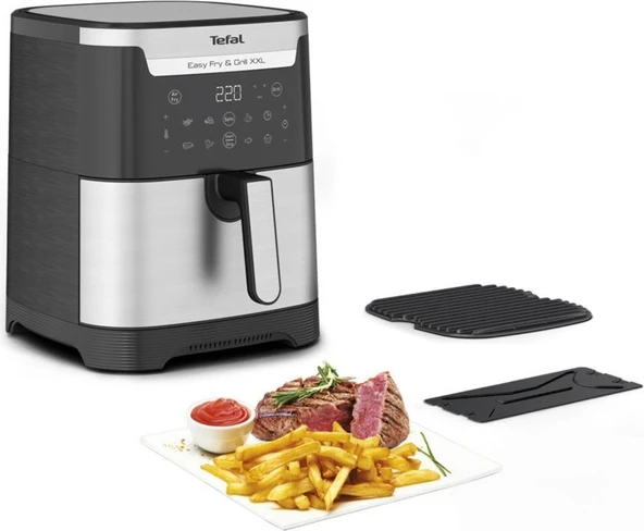Tefal Easy Fry Grill XXL EY801D15 6.5 lt Yağsız Fritöz - 7211004825 ürün görseli 1
