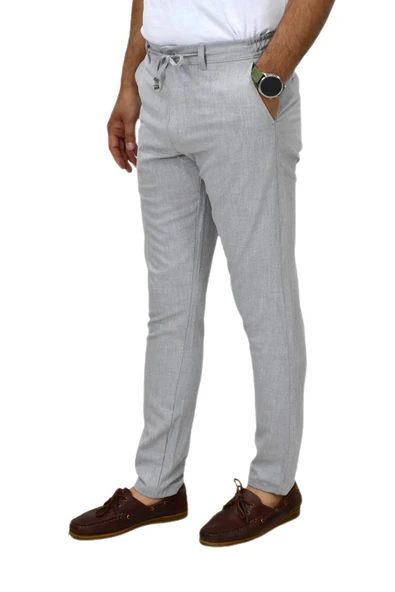 Erkek Jogger Silim Fit Kumaş Pantolon P1000 BGL-ST03830 ürün görseli 1