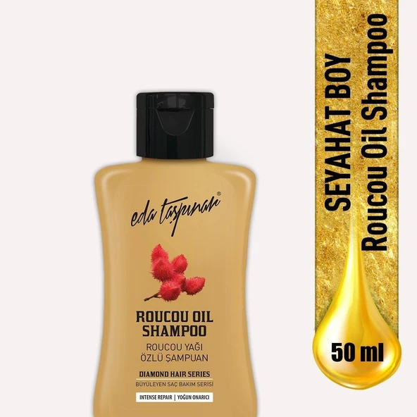 Eda Taşpınar Roucou Oil Shampoo Mini 50 ml ürün görseli 1