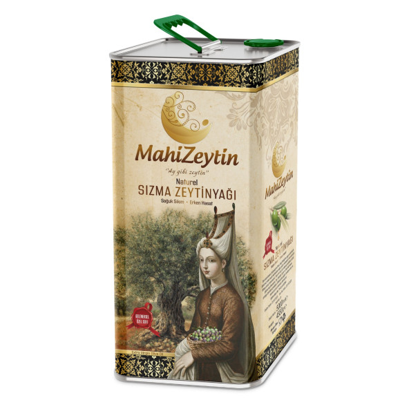Mahizeytin Soğuk Sıkım Natürel Sızma Zeytinyağı 5 lt ürün görseli 1
