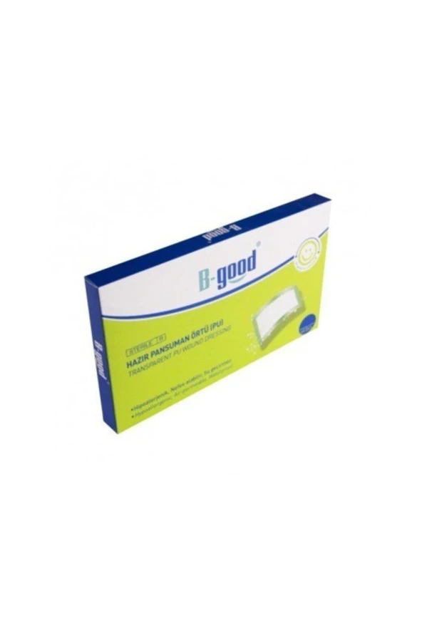 B-GOOD 9x30 cm Su Geçirmez Pansuman Örtüsü 5 li  Pedli Yara Örtüsü ürün görseli 1
