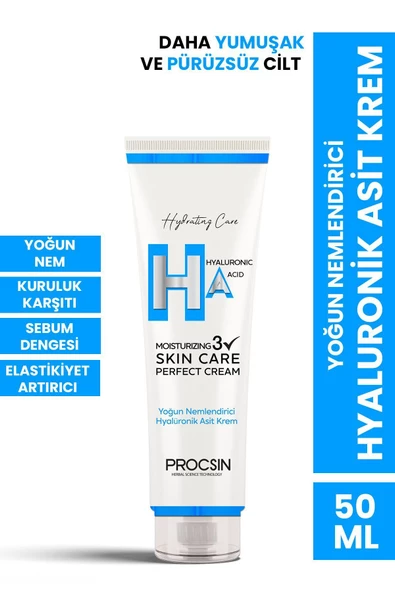 Yoğun Nemlendirici Hyaluronik Asit Krem 50 ML ürün görseli 1