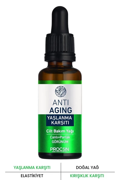 Anti-aging Yaşlanma Karşıtı Cilt Bakım Yağı 20 ml ürün görseli 1