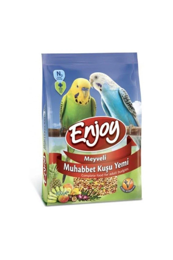 Meyveli Muhabbet Kuşu Yemi 400 Gr ürün görseli 1
