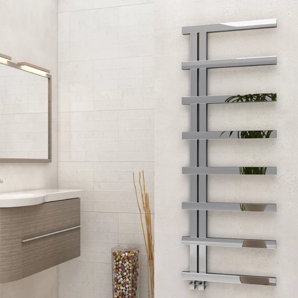Sanica Tenpa Havlupan Parlak Çelik 500 x 1000 mm ürün görseli 1