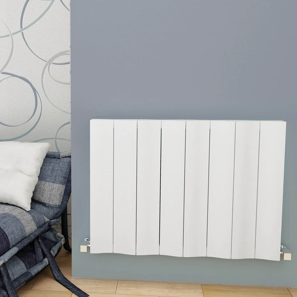 Sanica Faro Dekoratif Radyatör Çift Panel Beyaz 600 x 409 cm ürün görseli 1