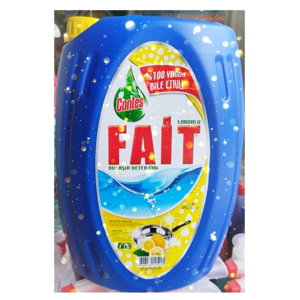 CONTES FAIT BULAŞIK DETERJANI 5 KG ürün görseli 1