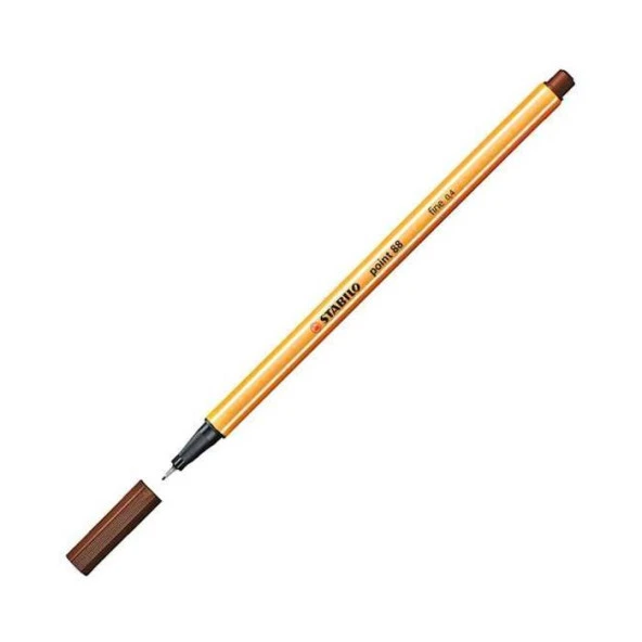 İnce Keçe Uçlu Kalem 0.4 Mm - Kahverengi ürün görseli 1