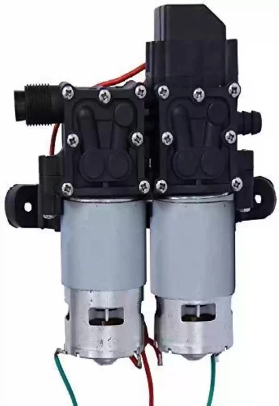Çift Motorlu İlaçlama Diyafram Pompa 12 V ürün görseli 1