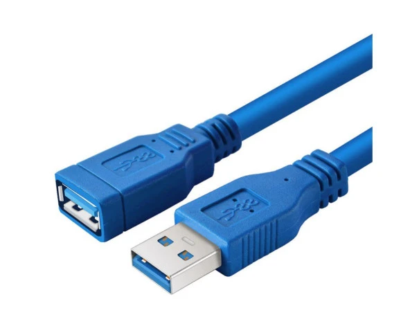 Ancheyn USB 3.0 HDD Harddisk Bilgisayar Uzatma Kablosu 1.5 Metre Mavi 4288 ürün görseli 1