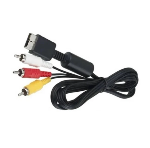 Ancheyn Ps3 Ps2 Av Lcd Tv Oyun Konsolu 3 RCA Scart Lale Bağlantı Kablosu 4620 ürün görseli 1