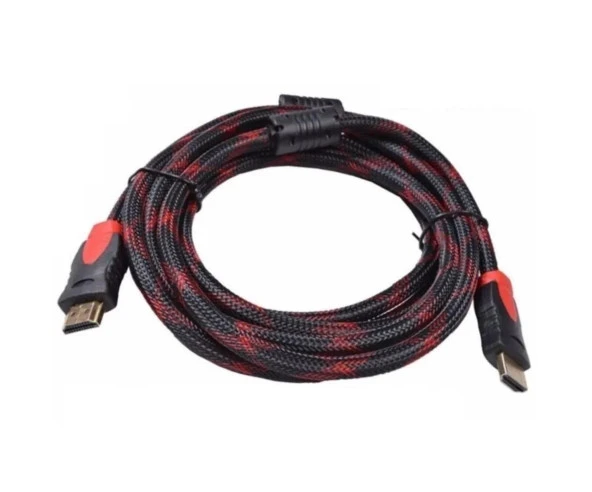 HDMI Kablosu 1.4b 3D Lcd Monitör Tv Bağlantı Kablosu 5 Metre 4723 ürün görseli 1
