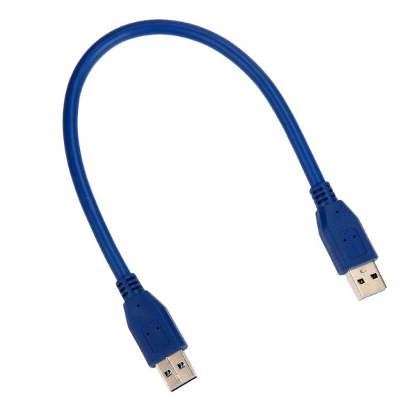 Ancheyn Usb 3.0 Erkek Erkek Ara Bağlantı Kablosu HDD Harddisk Uzatma Ekleme 30 Cm 4955 ürün görseli 1