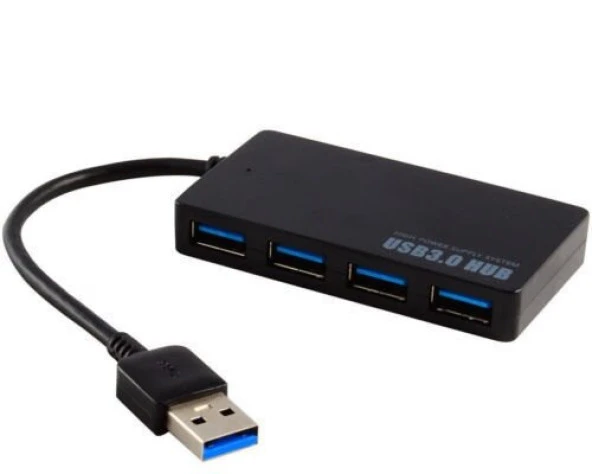 4 Port USB Hub USB 3.0 ve 2.0 USB Çoklayıcı Çoğaltıcı Switch Adaptör 5265 ürün görseli 1