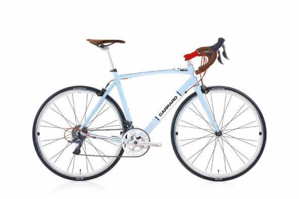 Carraro Mıglıa 28 Jant 52cm 16 Vites Yol Yarış Bisikleti Açık Mavi-Beyaz ürün görseli 1