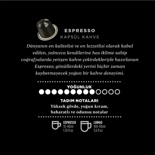 Kahve Dünyası 9 Master Espresso Kapsül Kahve - Resim 3