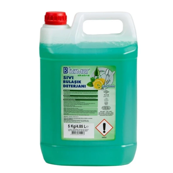 Birmar Extra Sıvı Bulaşık Deterjanı 4 Adet x 5 Kg. ürün görseli 1