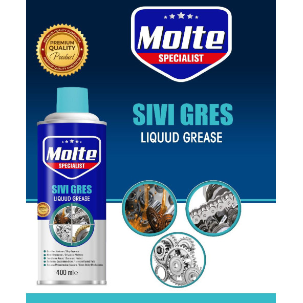 Molte Sıvı Gres Sprey 400 ML - Resim 2