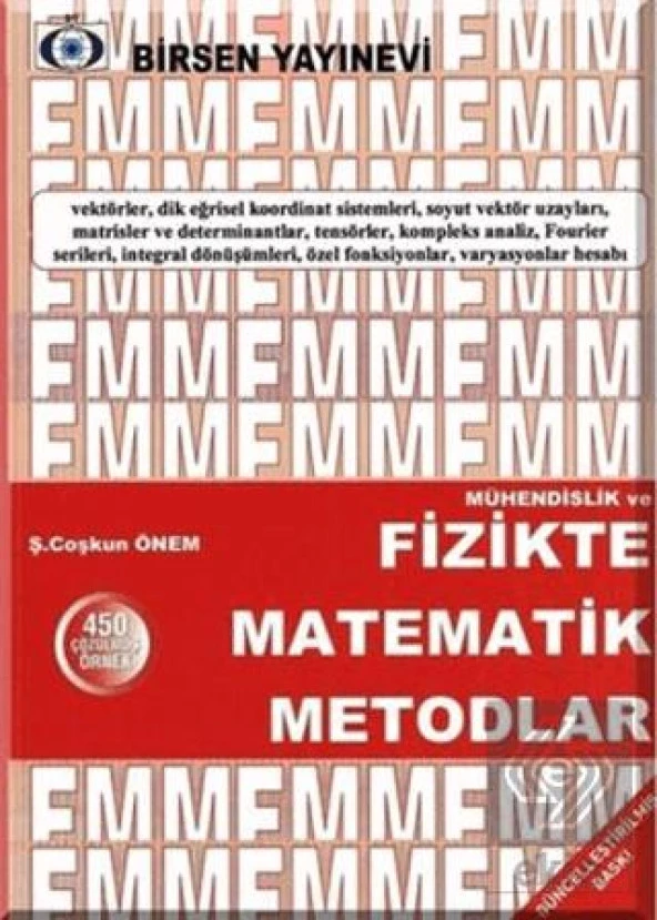 Fizikte Matematik Metodlar ürün görseli 1