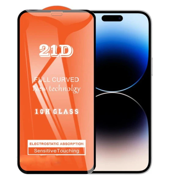 Apple iPhone 14 Pro Max  Kırılmaz Cam 21D Ekran Koruyucu ürün görseli 1