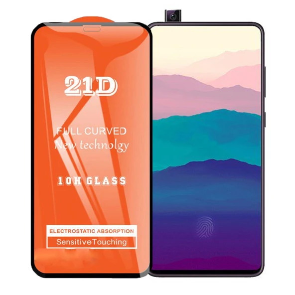 Samsung A90 Ekran Koruyucu 21D Tam Kaplayan Kavisli ürün görseli 1