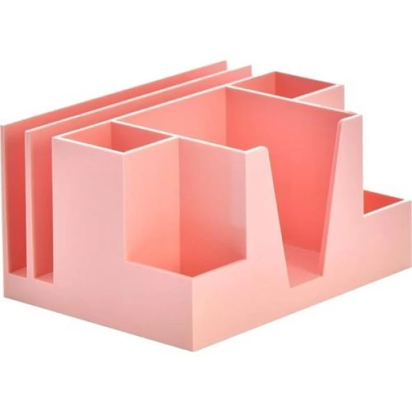 Ops Klm 207 Masaüstü Organizer Kalemlik Pastel Pembe ürün görseli 1