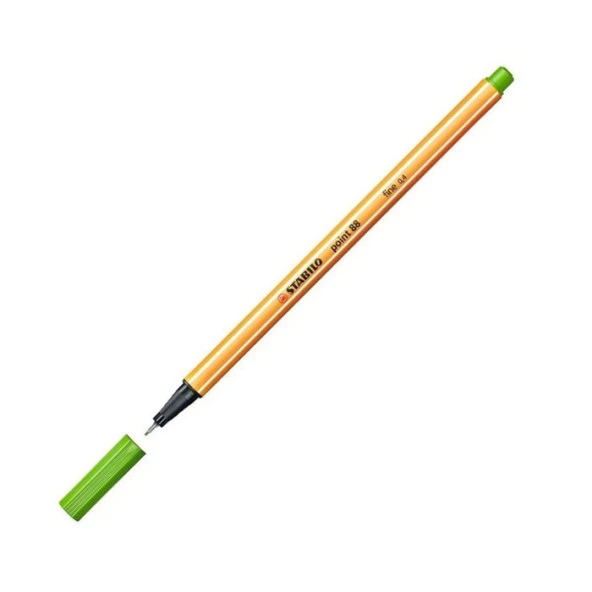 İnce Keçe Uçlu Kalem 0.4 Mm - Açık Yeşil ürün görseli 1