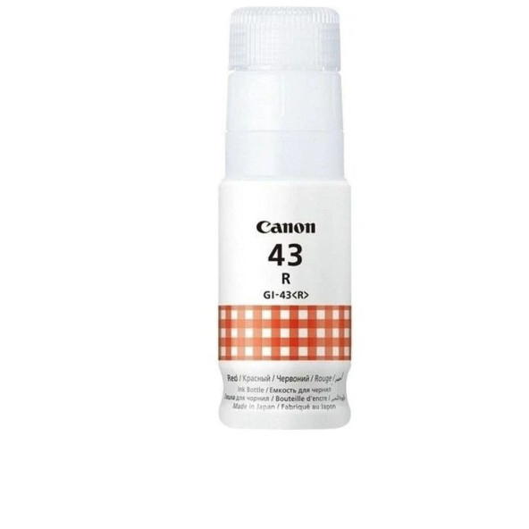 Canon Gı-43r Kırmızı Şişe Mürekkep Kartuş G540 g640 ürün görseli 1