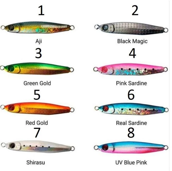 Mustad Mezashi Casting Jig Balığı 60 Gr ürün görseli 1