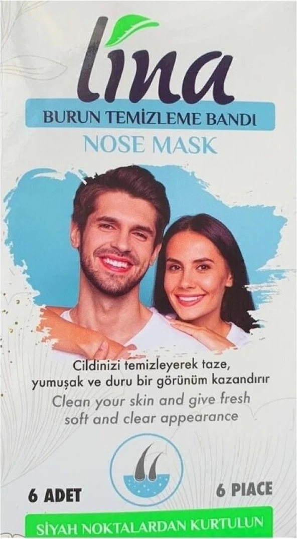 Lina Siyah Nokta Temizleme Bandı 6 Lı-2 Adet ürün görseli 1