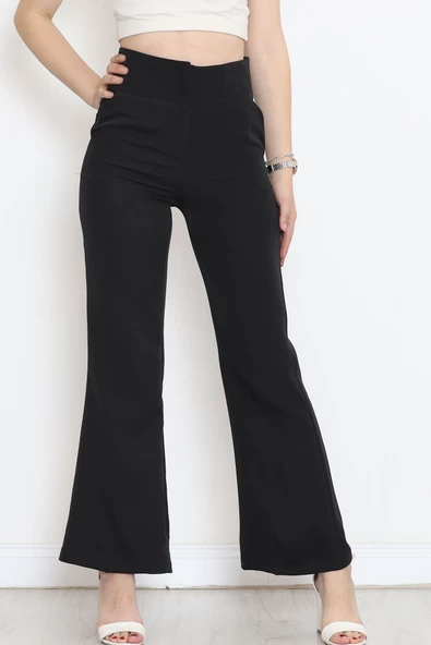 Duble Paça Pantolon Siyah - 726.1247. ürün görseli 1