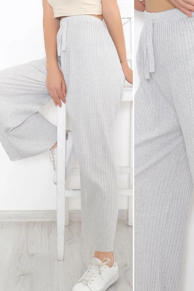 Fitilli Pantolon Açıkgri - 8337.1567. ürün görseli 1