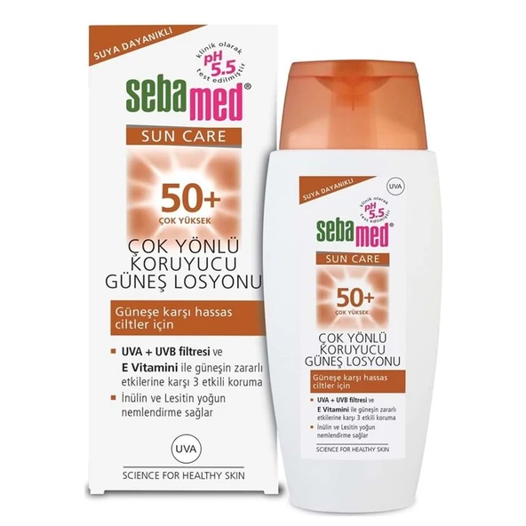 Sebamed Sun Care Çok Yönlü Koruyucu Güneş Losyonu 50+ Faktör 150ML ürün görseli 1