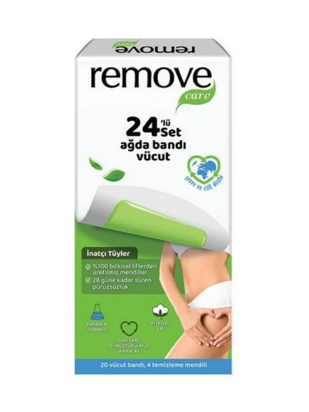 Remove Ağda Bandı İnatçı Tüyler 24 lü ürün görseli 1
