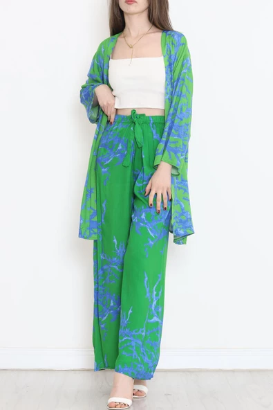 Kimono Takım Yeşilmavi - 10553.1095. ürün görseli 1
